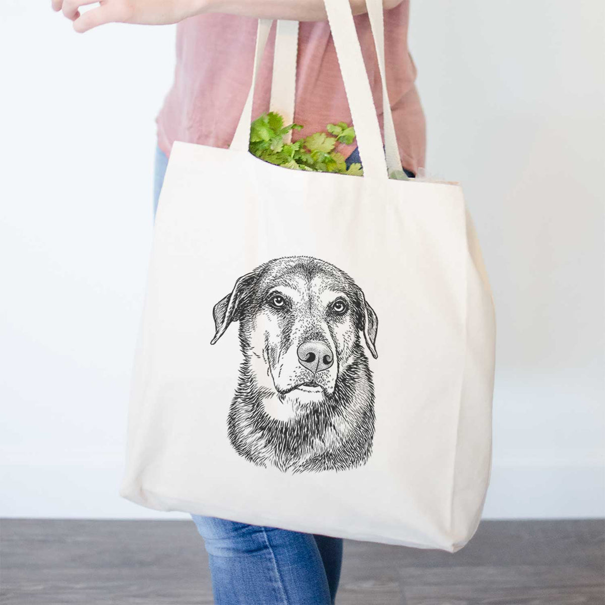 Lobo the Shepherd Mix - Tote Bag