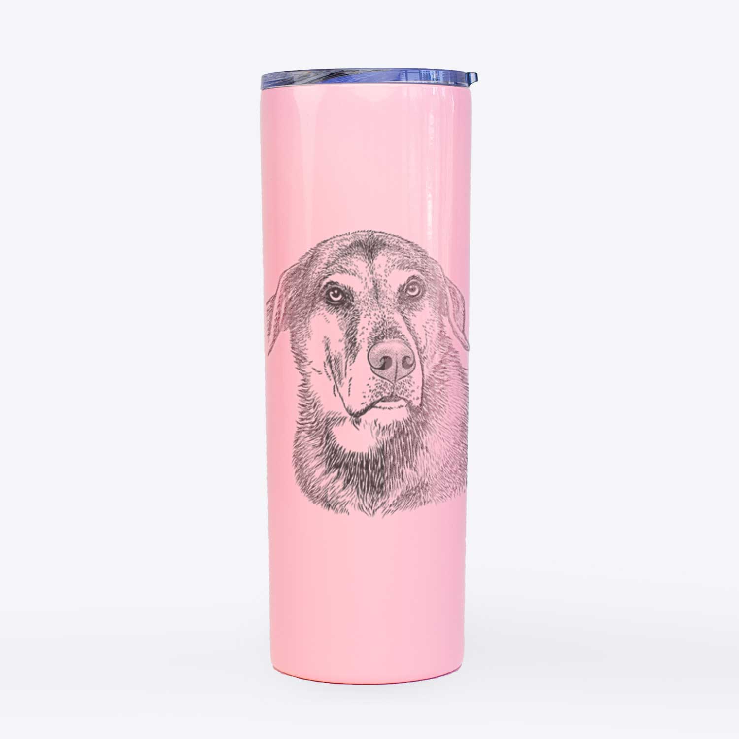 Lobo the Shepherd Mix - 20oz Skinny Tumbler