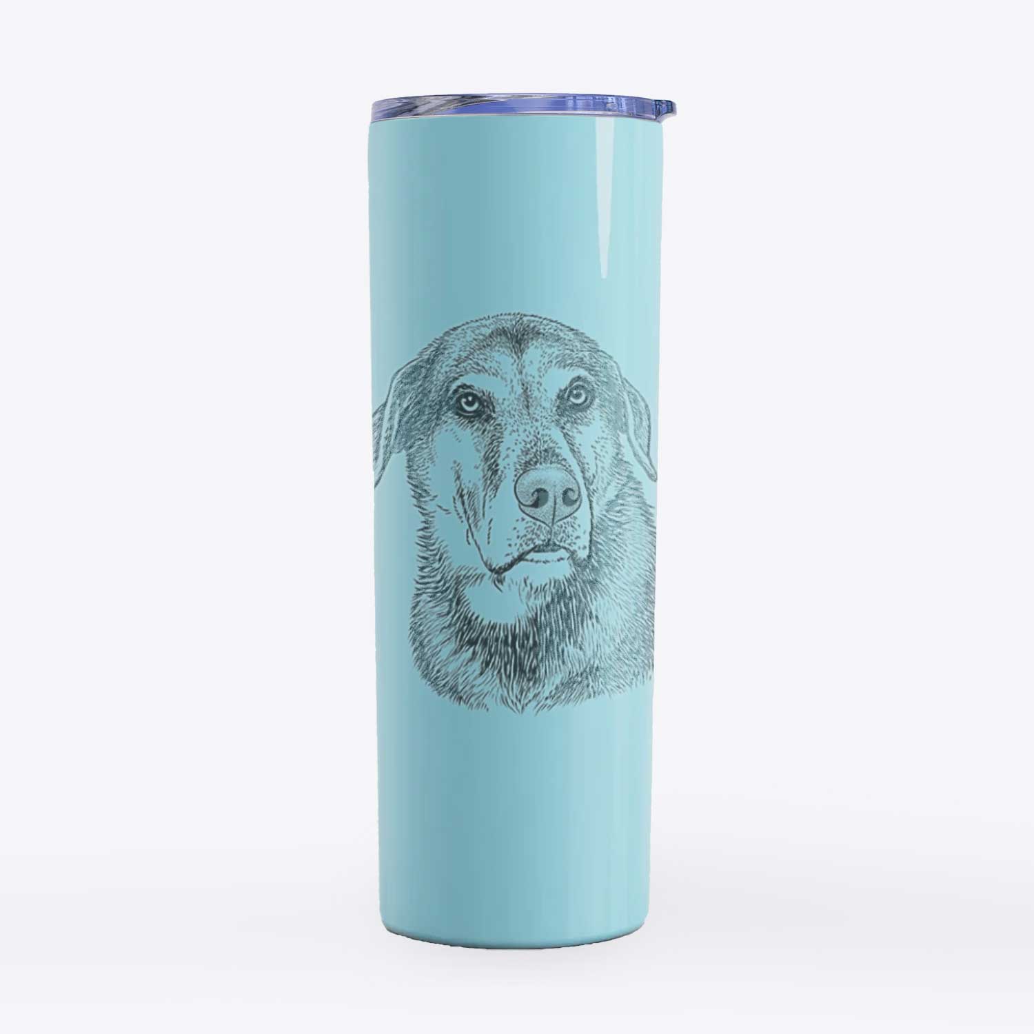 Lobo the Shepherd Mix - 20oz Skinny Tumbler