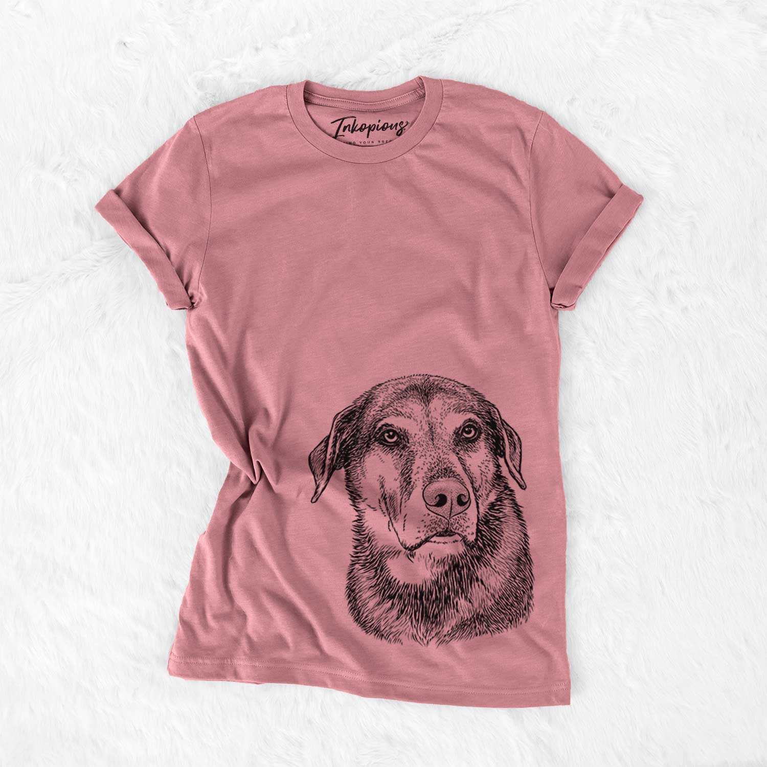 Bare Lobo the Shepherd Mix - Unisex Crewneck