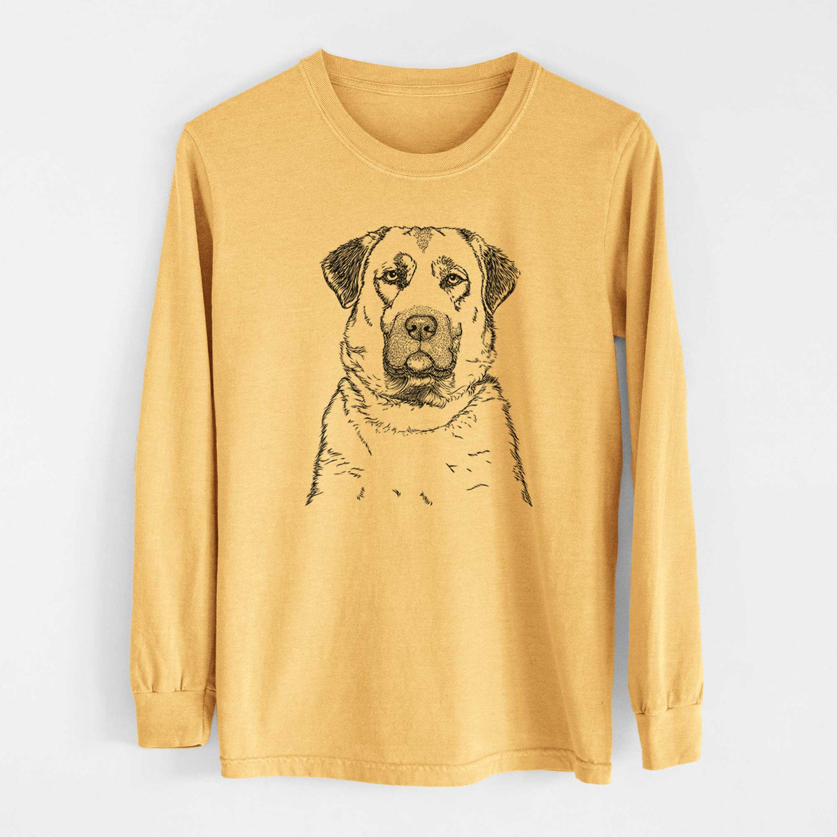 Bare Loca the Anatolian Shepherd - Heavyweight 100% Cotton Long Sleeve
