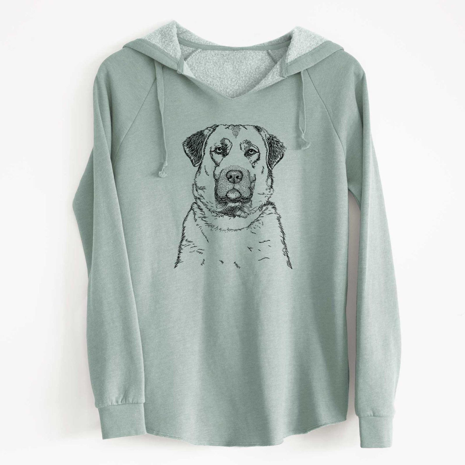 Bare Loca the Anatolian Shepherd - Cali Wave Hooded Sweatshirt