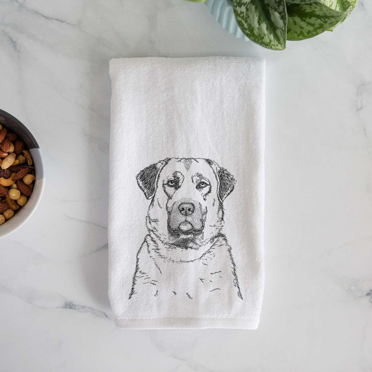 Loca the Anatolian Shepherd Decorative Hand Towel