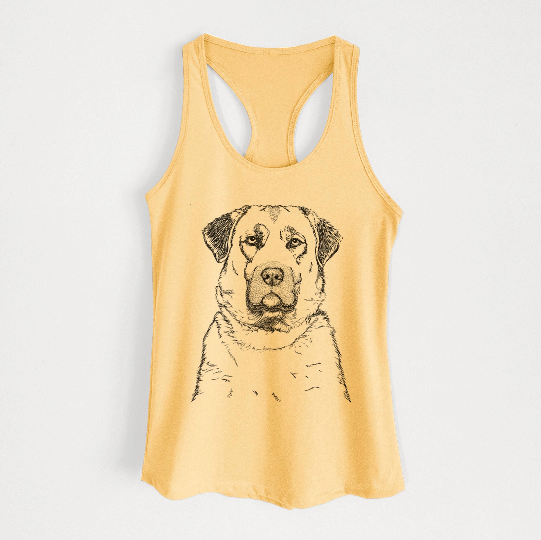 Loca the Anatolian Shepherd - Women's Racerback Tanktop