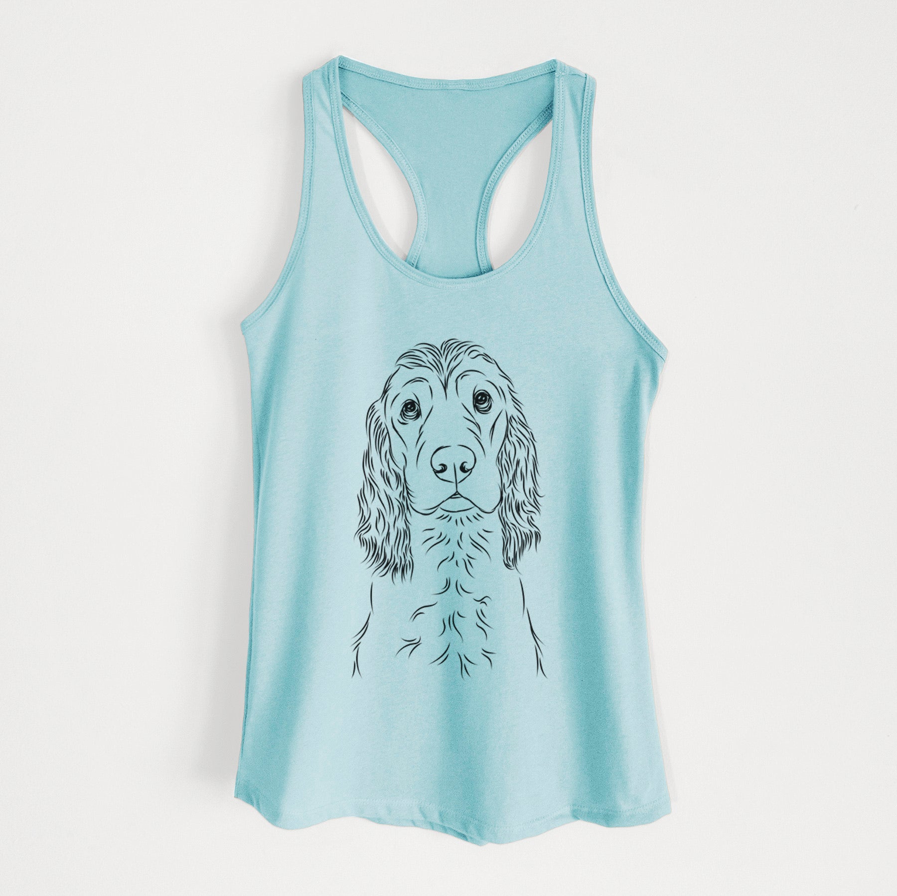 Logan the Cocker Spaniel - Women's Racerback Tanktop