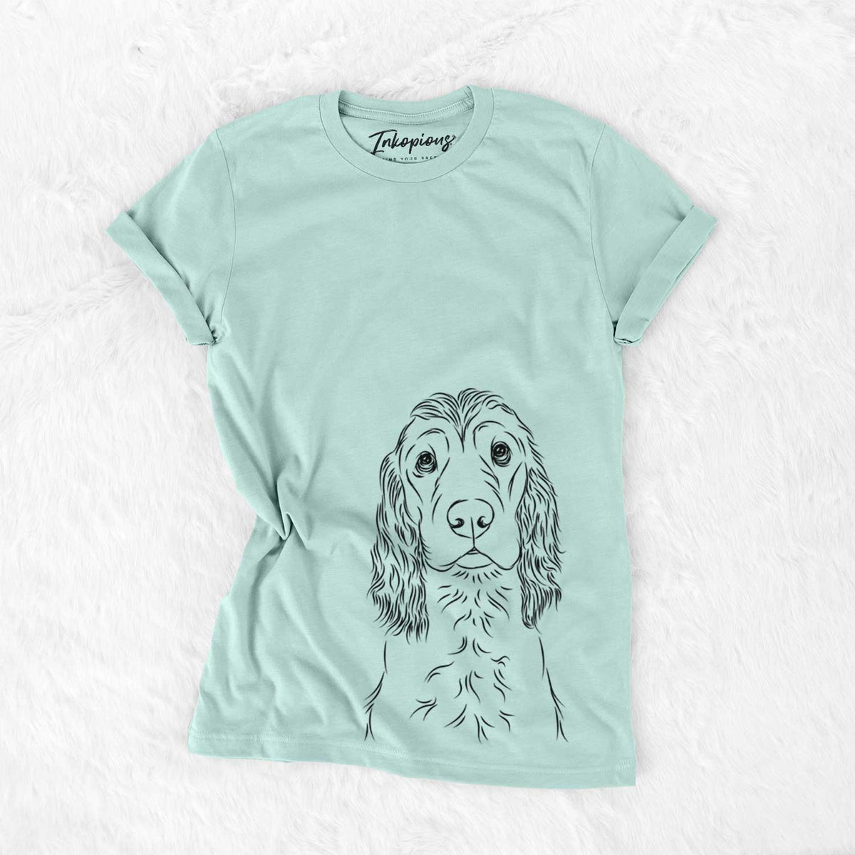 Bare Logan the Cocker Spaniel - Unisex Crewneck