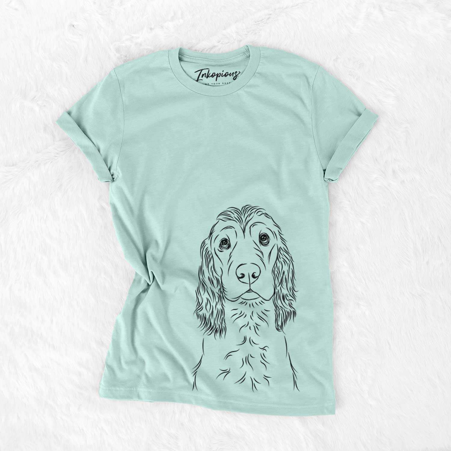 Bare Logan the Cocker Spaniel - Unisex Crewneck