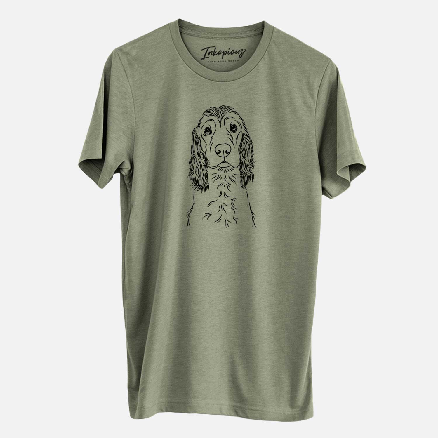 Bare Logan the Cocker Spaniel - Unisex Crewneck