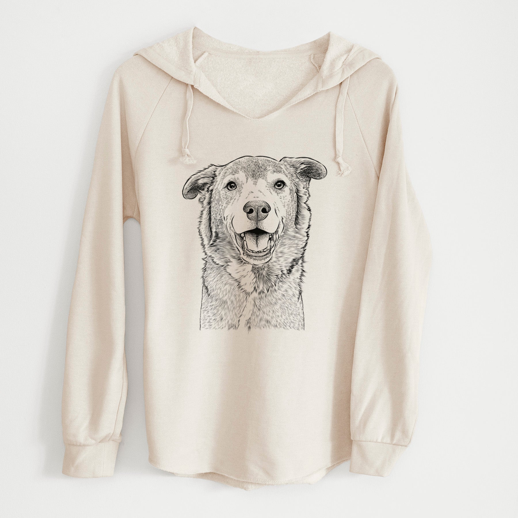 Bare Logan the Rescue Mutt - Cali Wave Hooded Sweatshirt