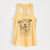 Logan the Rescue Mutt - Women's Racerback Tanktop