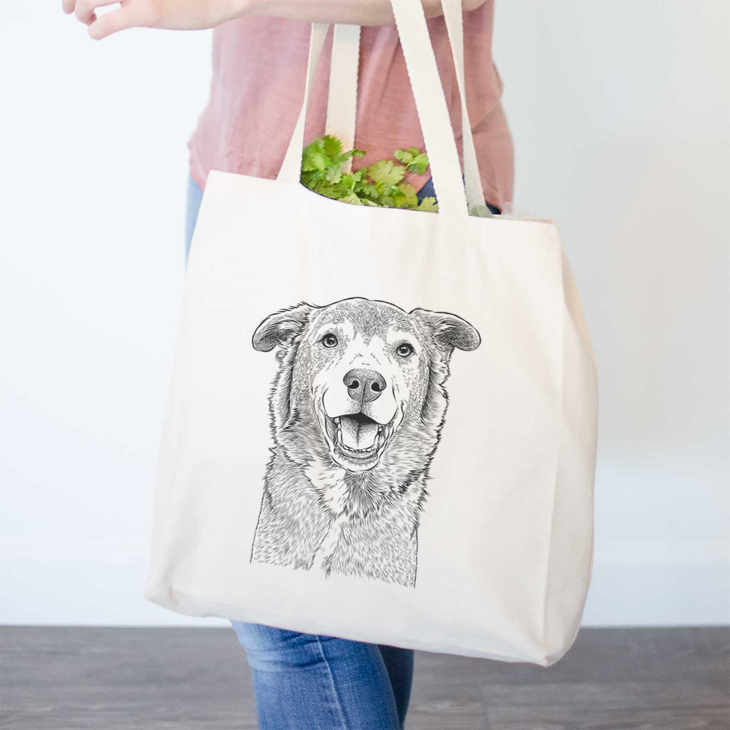 Logan the Rescue Mutt - Tote Bag