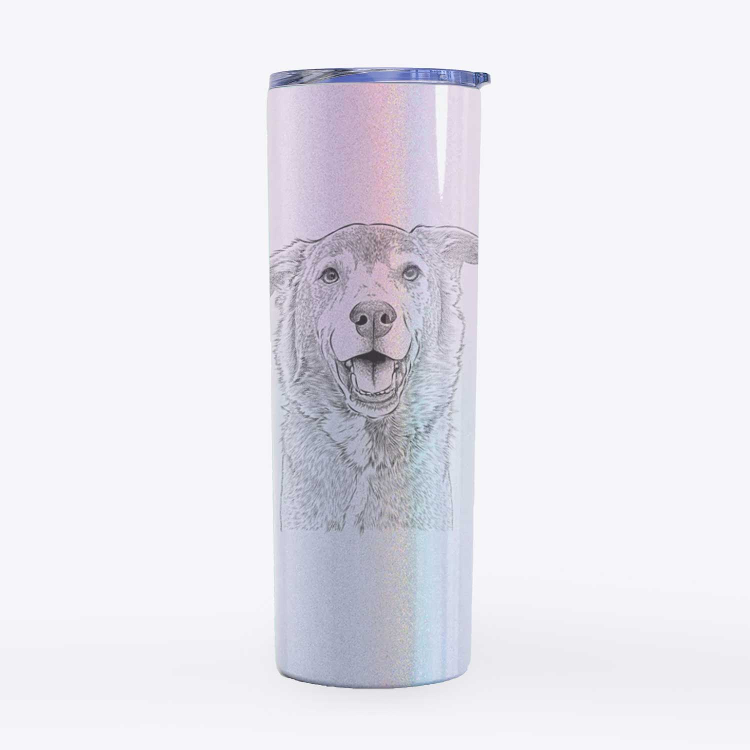 Logan the Rescue Mutt - 20oz Skinny Tumbler