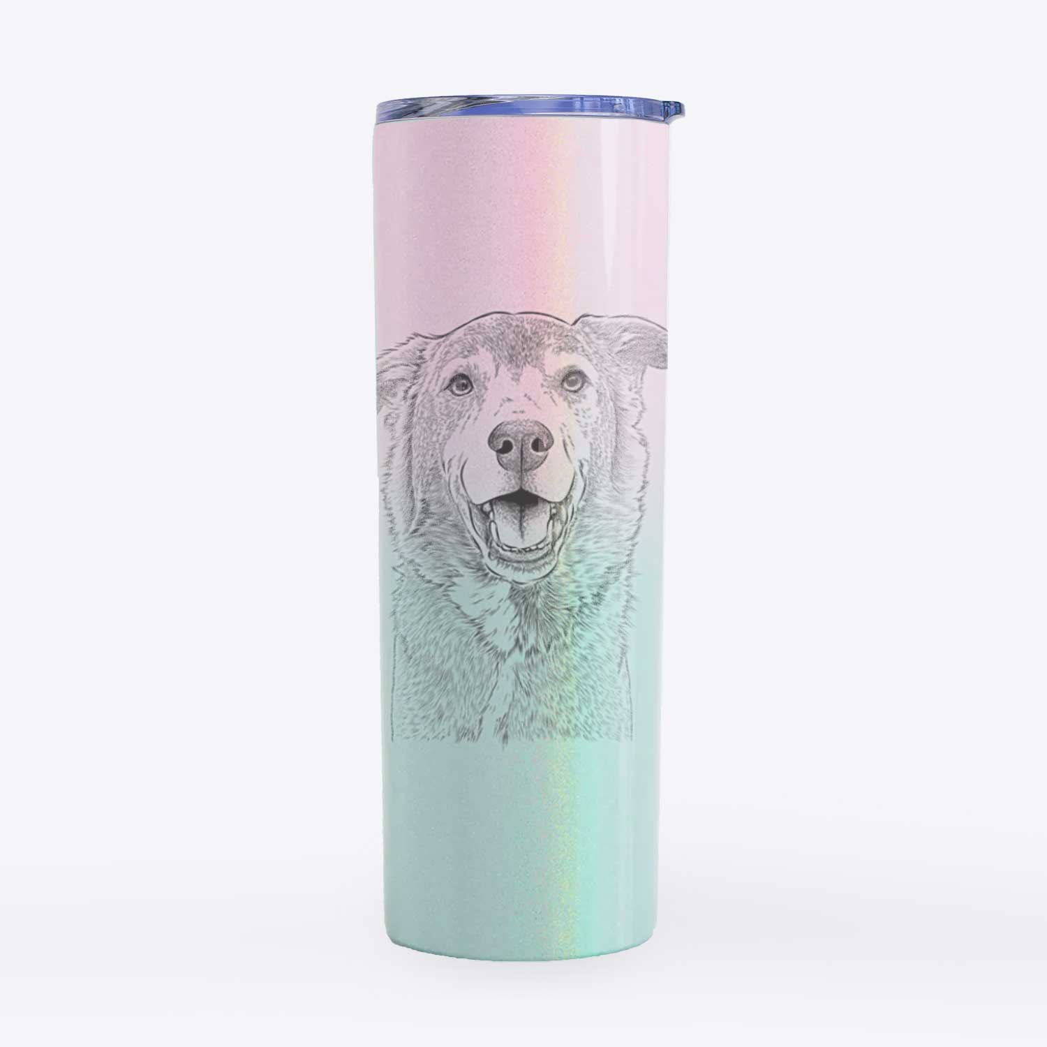 Logan the Rescue Mutt - 20oz Skinny Tumbler