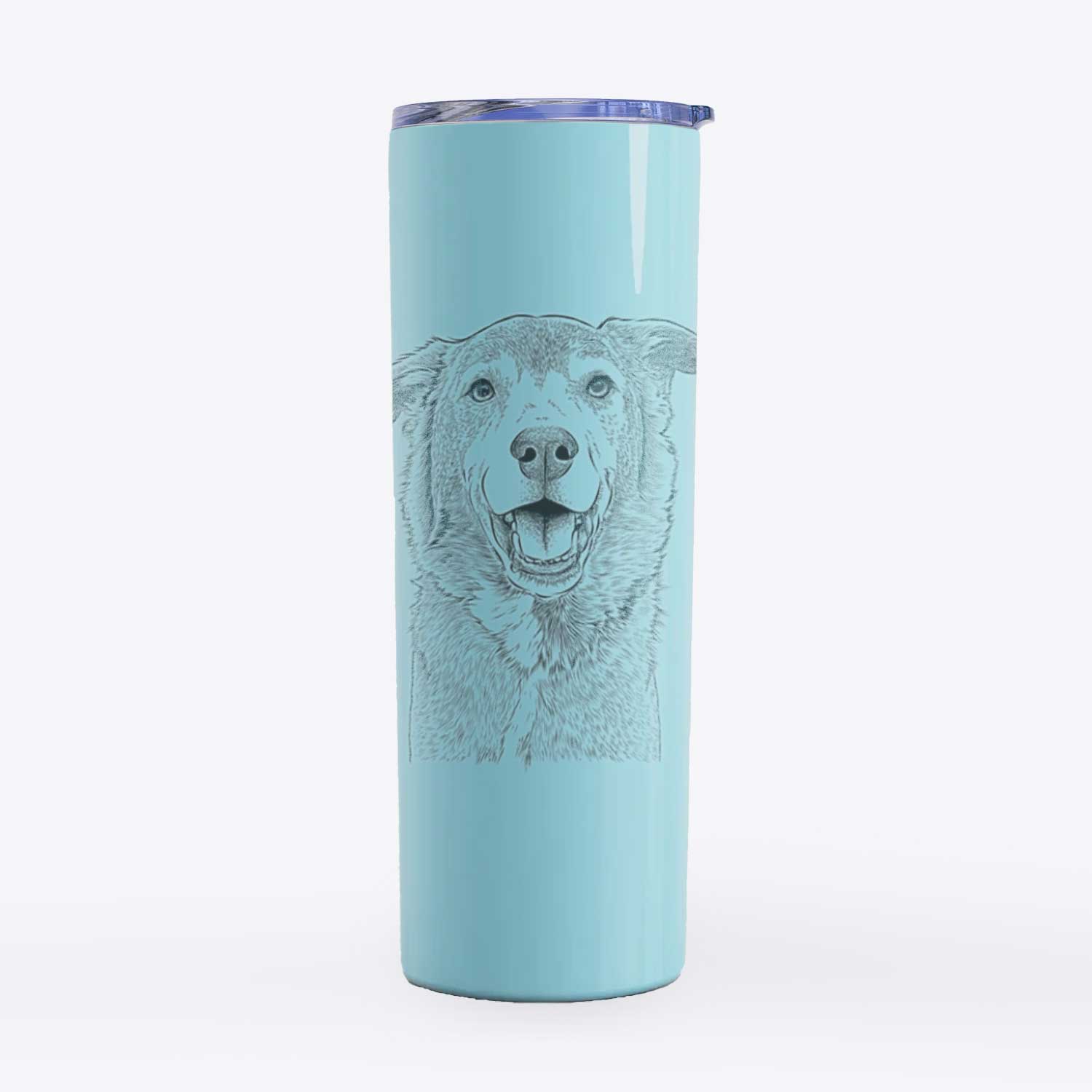 Logan the Rescue Mutt - 20oz Skinny Tumbler