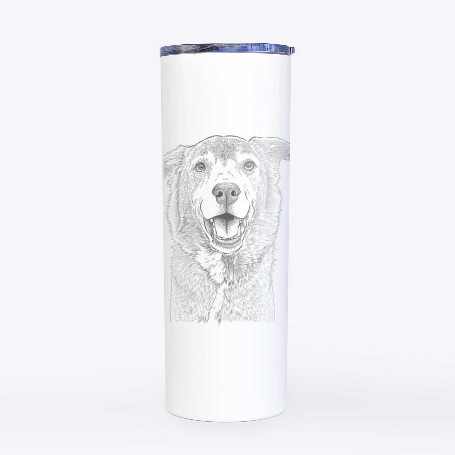 Logan the Rescue Mutt - 20oz Skinny Tumbler