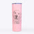 Loganator the Golden Retriever - 20oz Skinny Tumbler