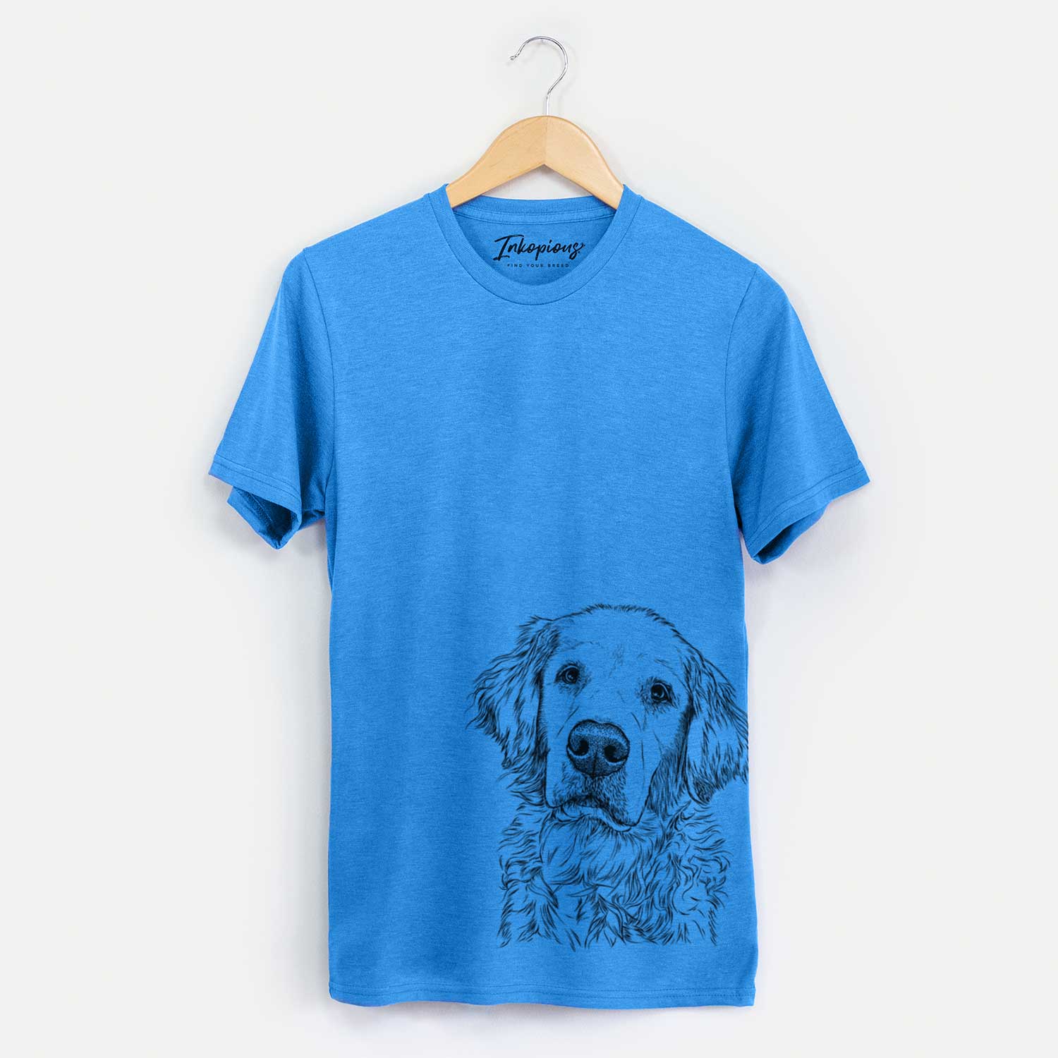 Bare Loganator the Golden Retriever - Unisex Crewneck