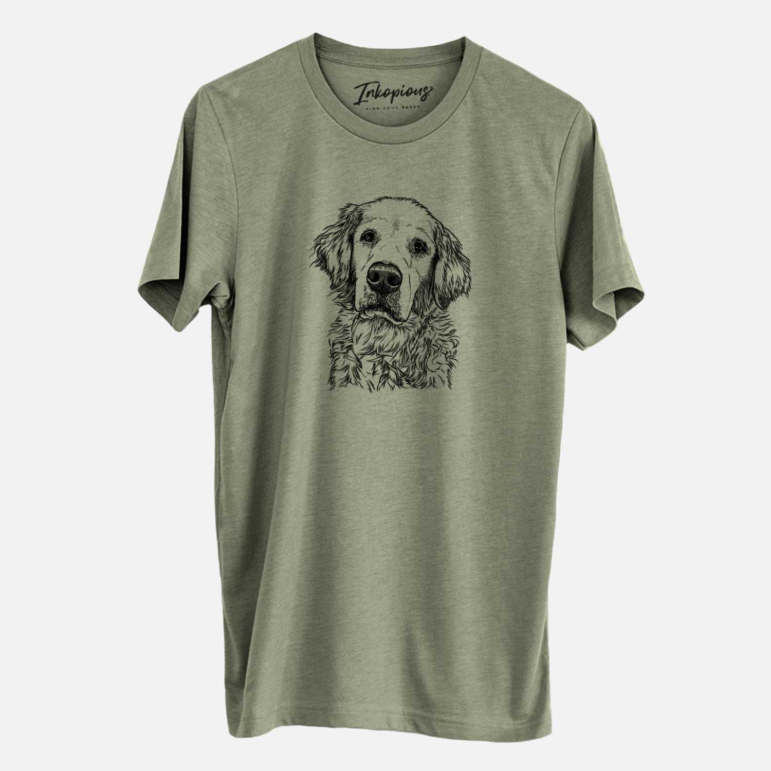 Bare Loganator the Golden Retriever - Unisex Crewneck