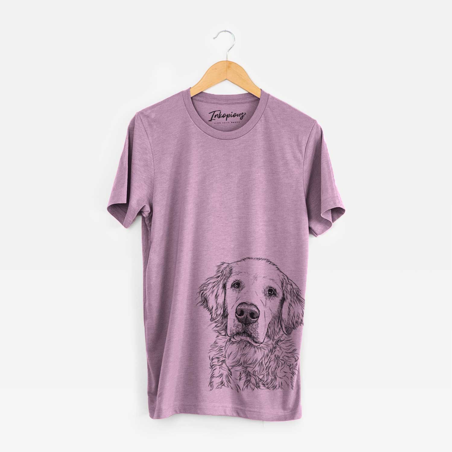 Bare Loganator the Golden Retriever - Unisex Crewneck