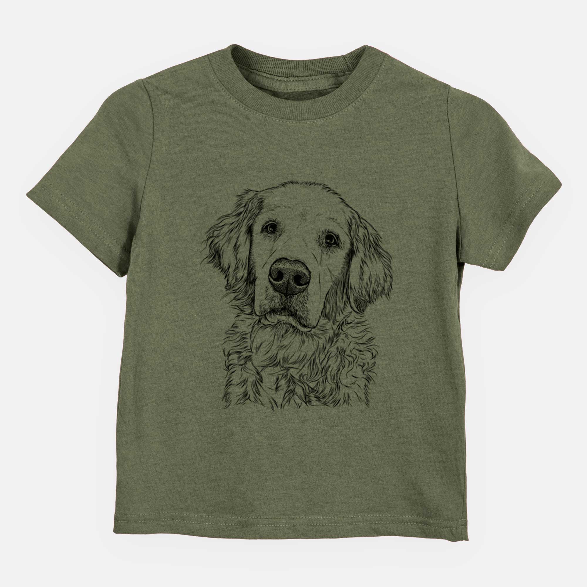 Bare Loganator the Golden Retriever - Kids/Youth/Toddler Shirt