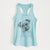 Loki Bear the Australian Cattle Dog Mix - Women's Racerback Tanktop