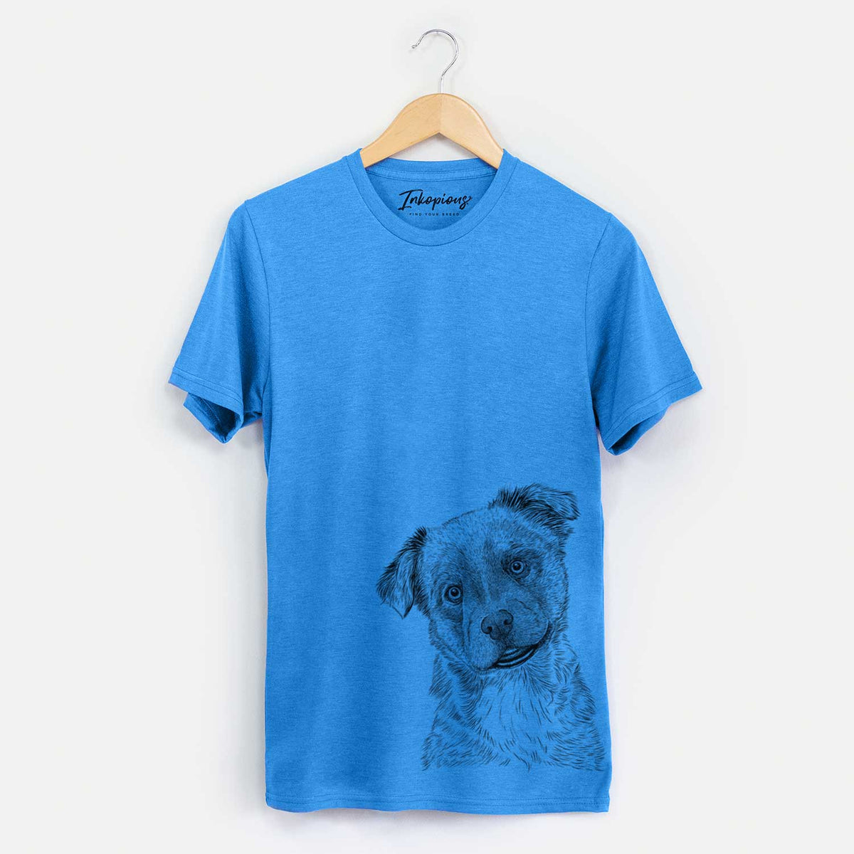 Bare Loki Bear the Australian Cattle Dog Mix - Unisex Crewneck