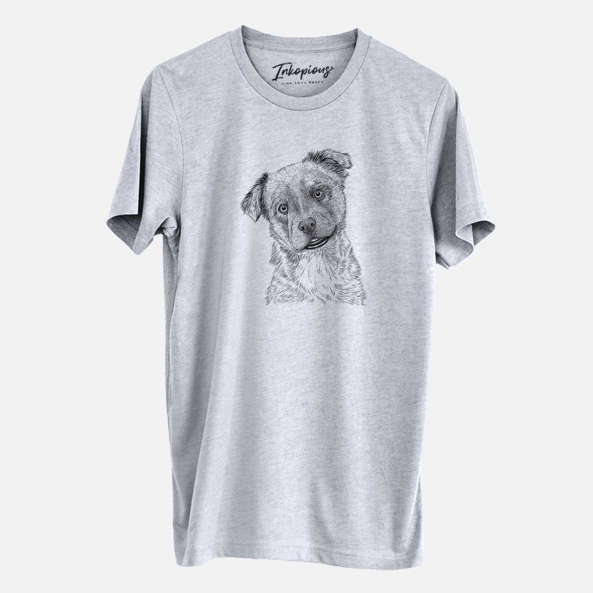 Bare Loki Bear the Australian Cattle Dog Mix - Unisex Crewneck
