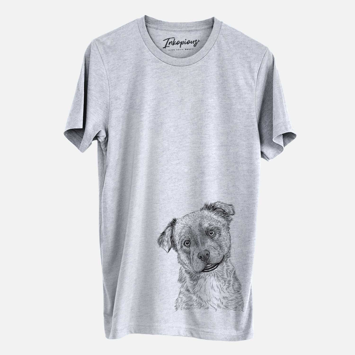 Bare Loki Bear the Australian Cattle Dog Mix - Unisex Crewneck
