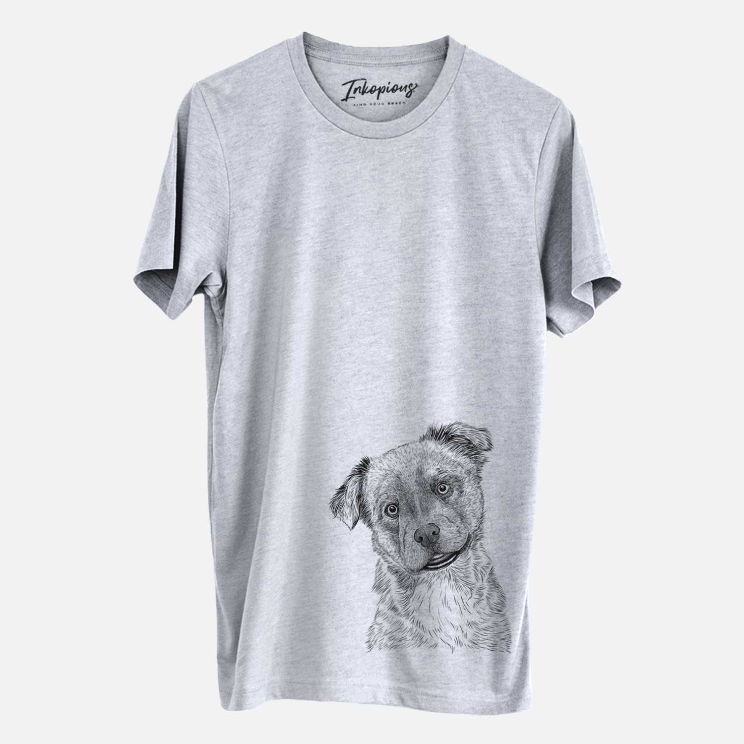 Bare Loki Bear the Australian Cattle Dog Mix - Unisex Crewneck