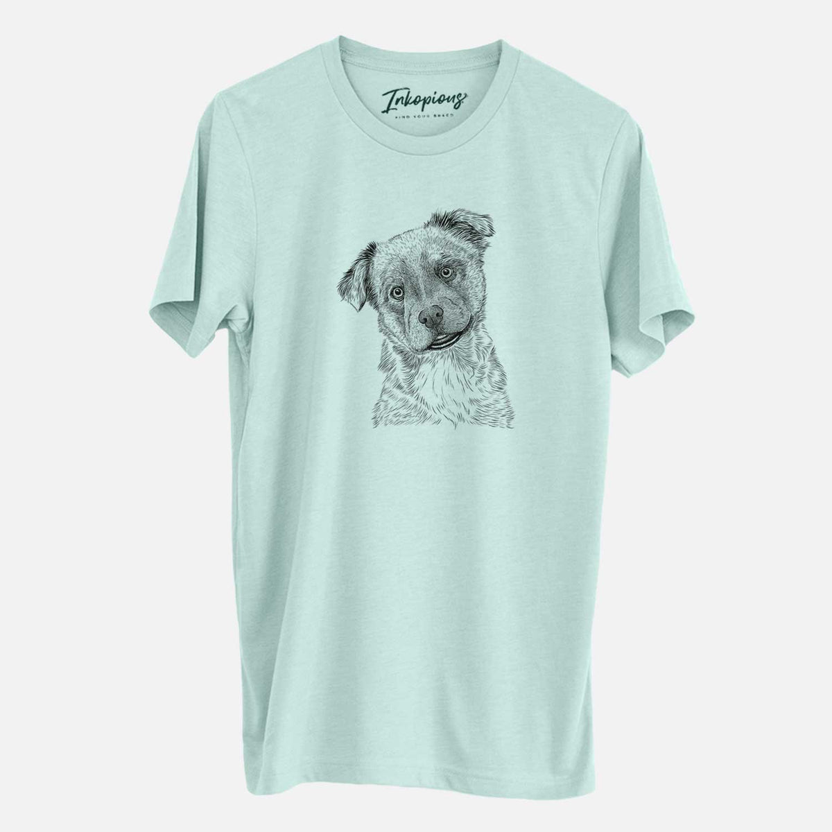 Bare Loki Bear the Australian Cattle Dog Mix - Unisex Crewneck