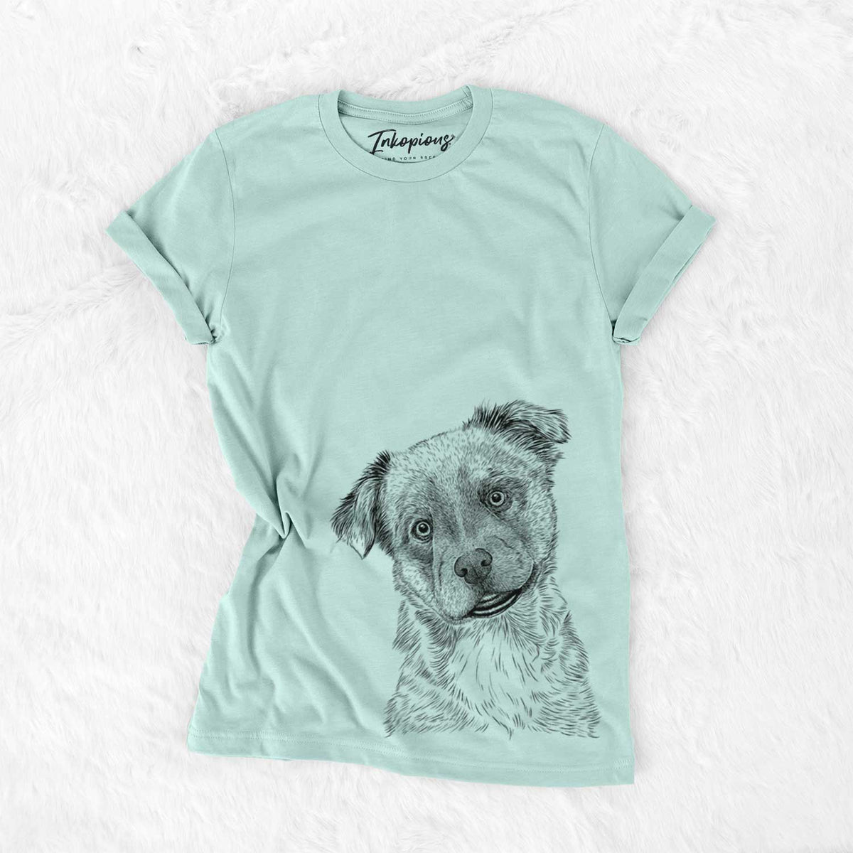 Bare Loki Bear the Australian Cattle Dog Mix - Unisex Crewneck