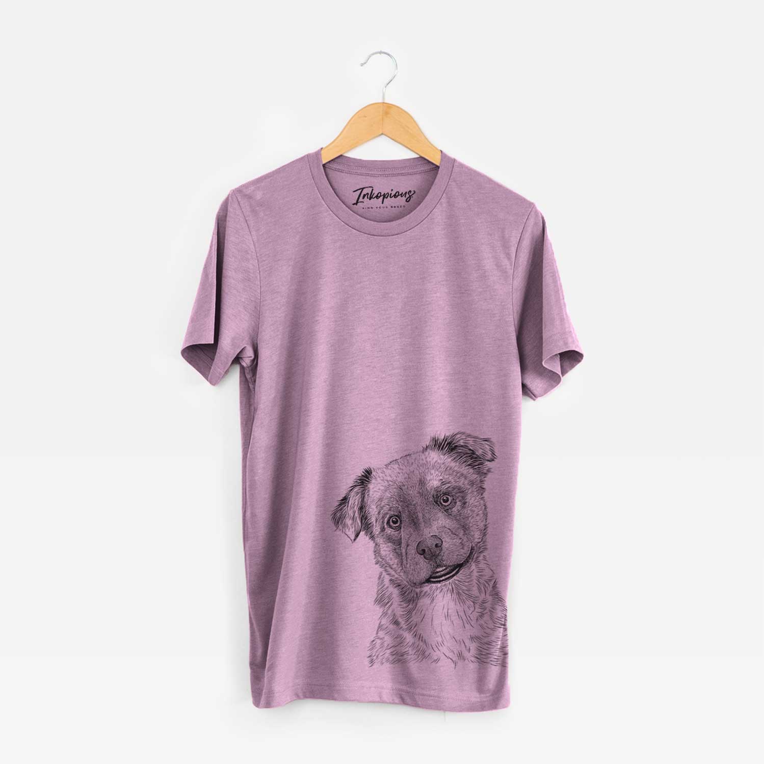 Bare Loki Bear the Australian Cattle Dog Mix - Unisex Crewneck