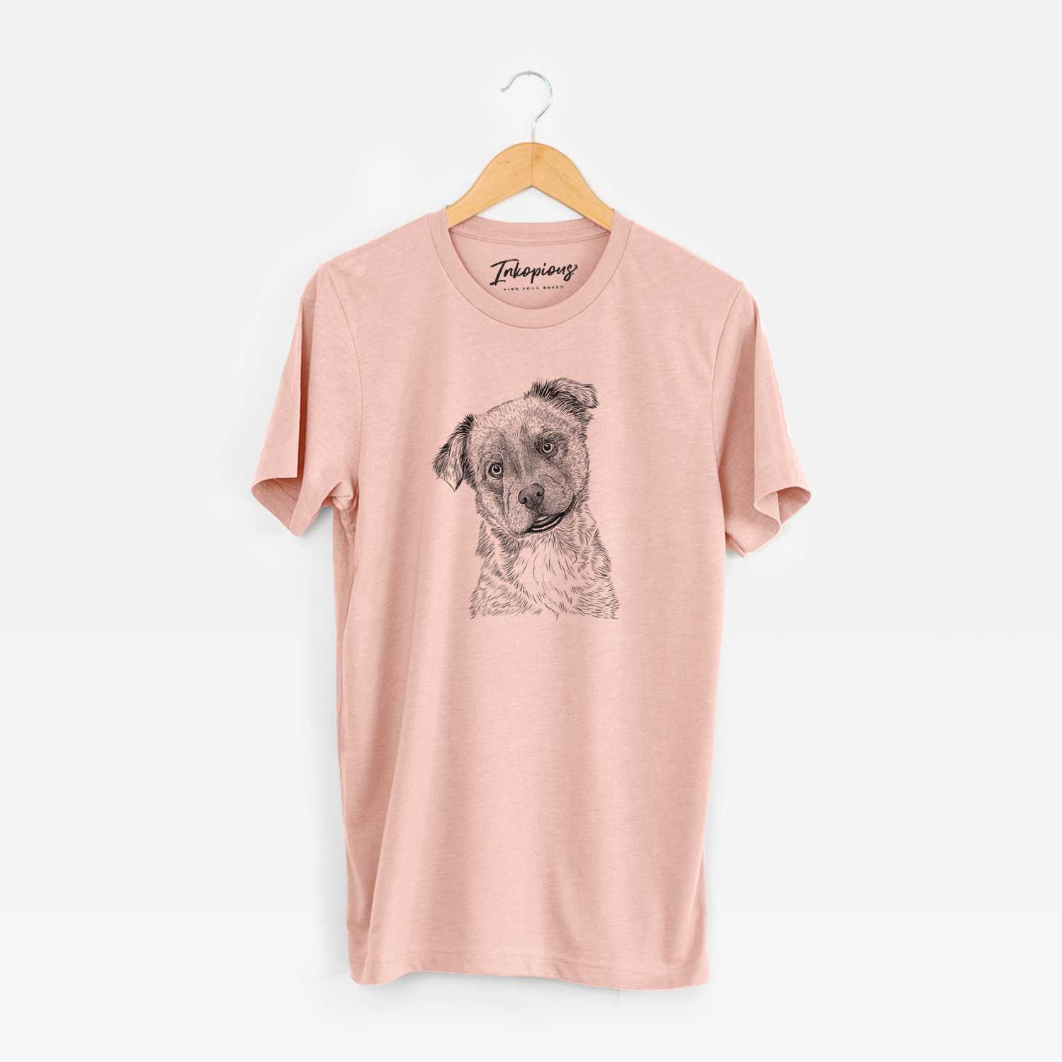 Bare Loki Bear the Australian Cattle Dog Mix - Unisex Crewneck