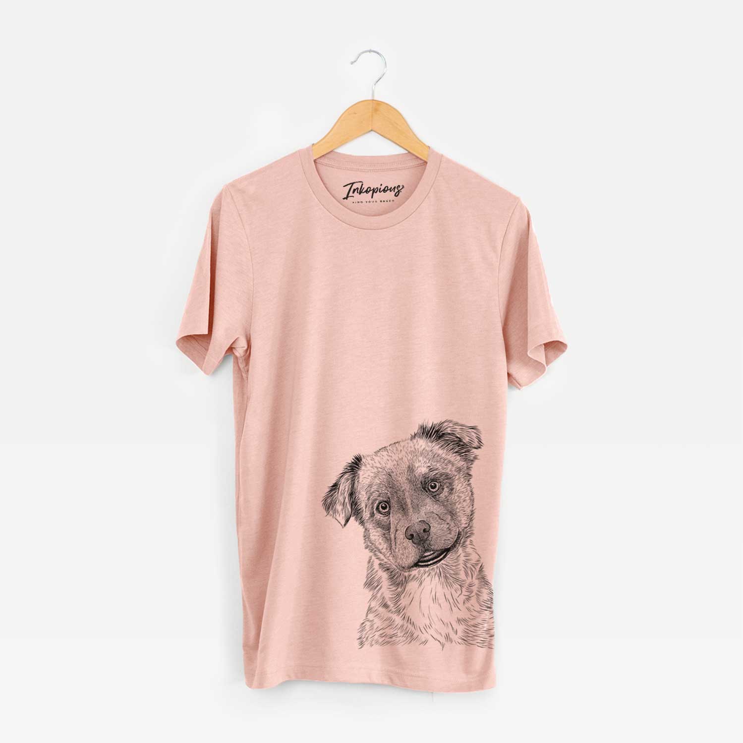 Bare Loki Bear the Australian Cattle Dog Mix - Unisex Crewneck