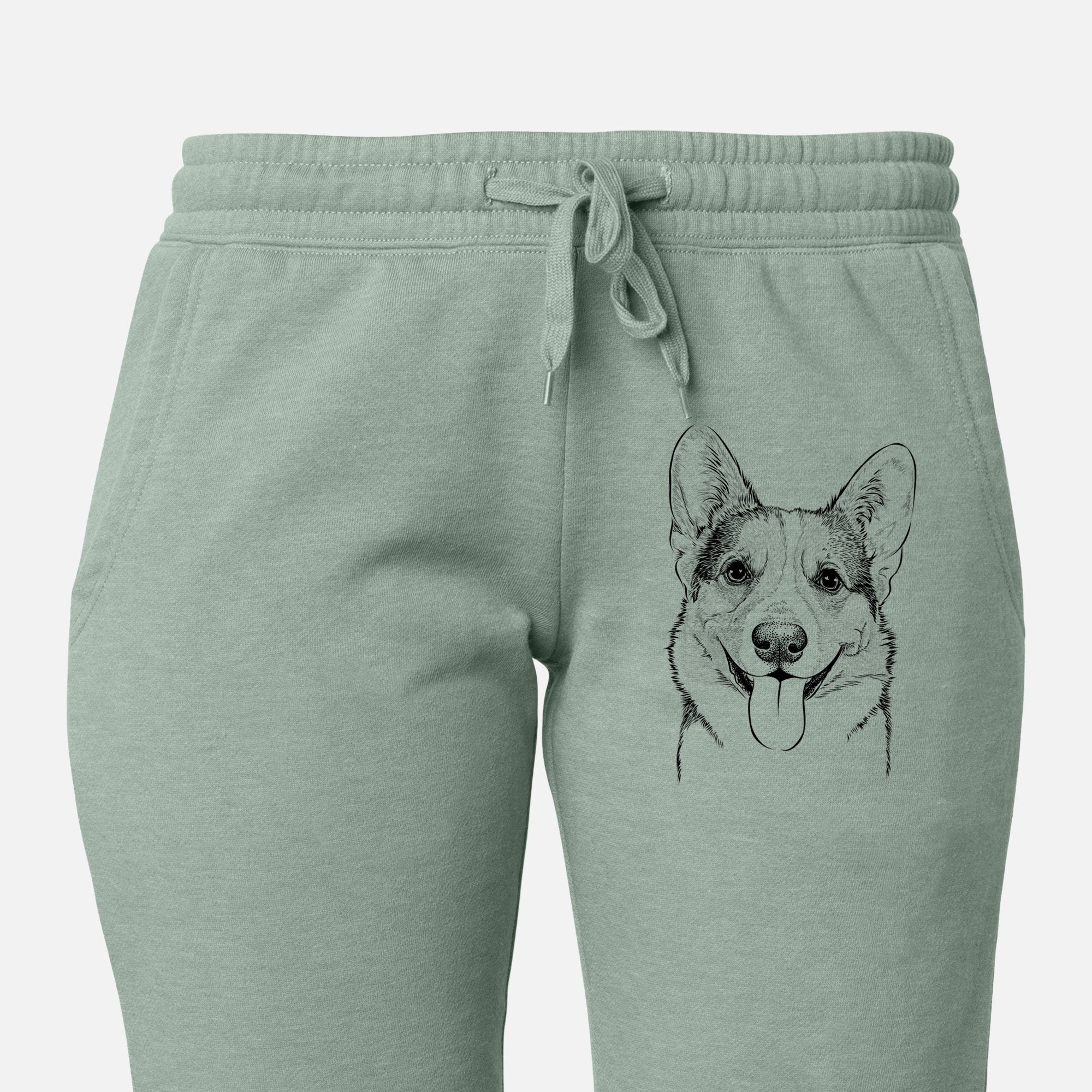 Loki the Corgi - Women's Cali Wave Joggers