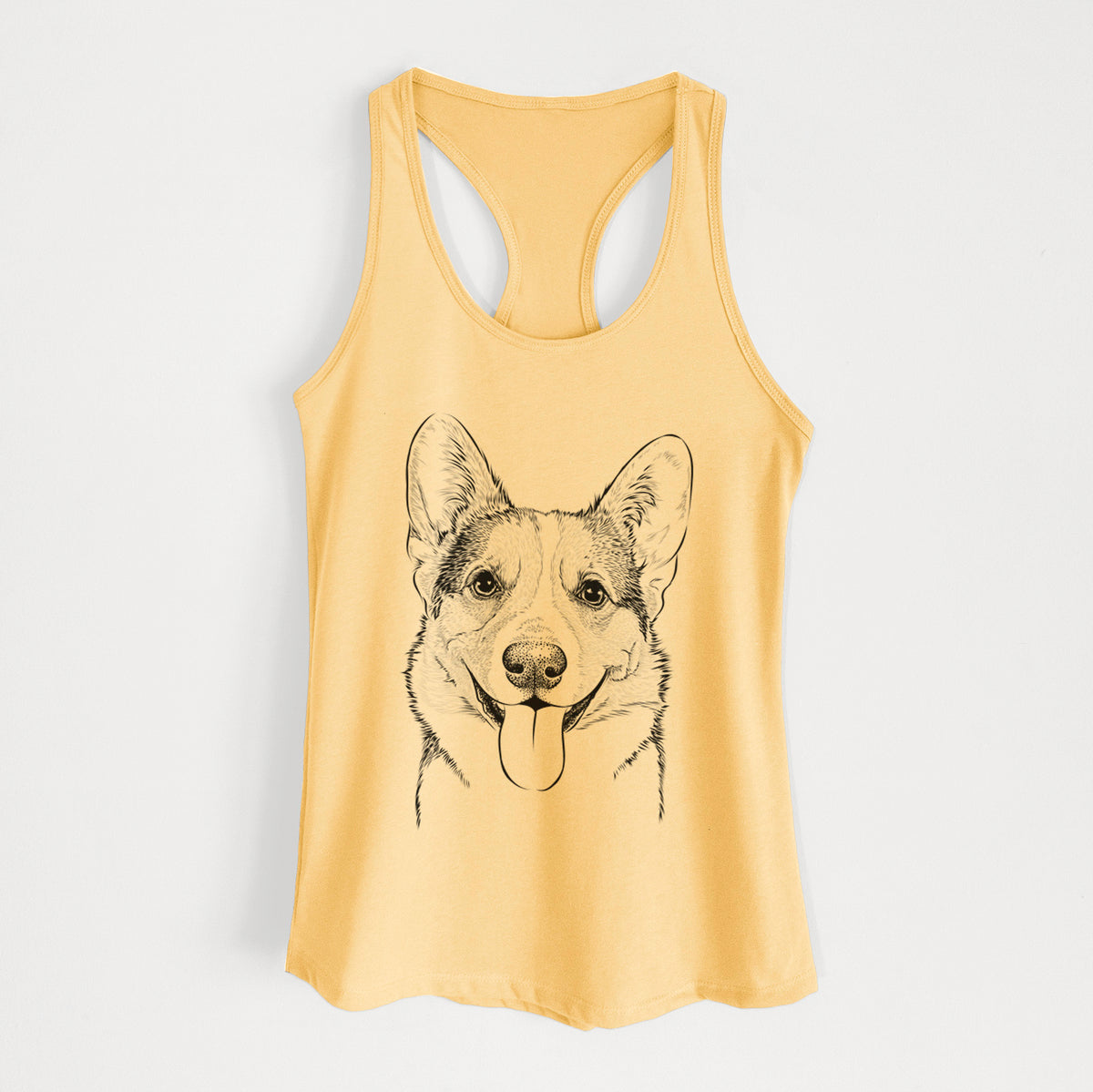 Loki the Corgi - Women's Racerback Tanktop