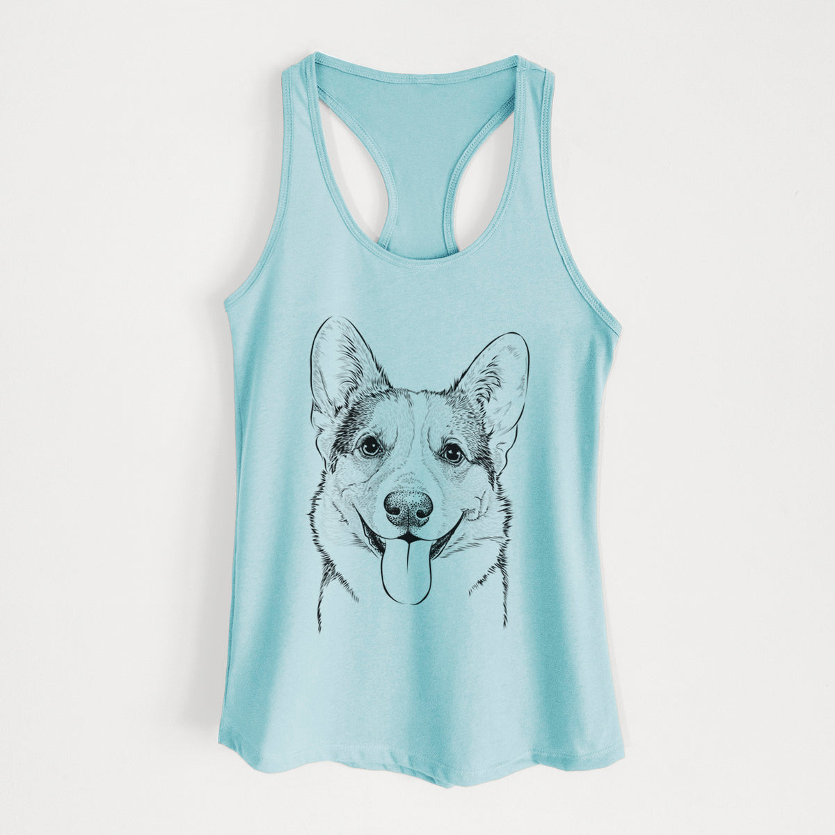 Loki the Corgi - Women's Racerback Tanktop