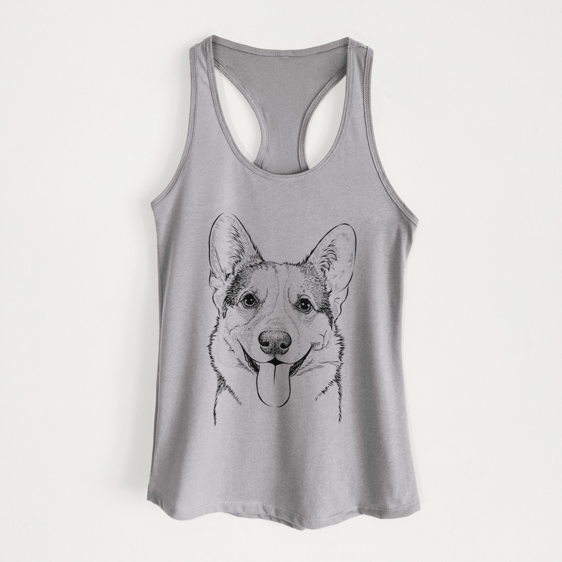 Loki the Corgi - Women's Racerback Tanktop