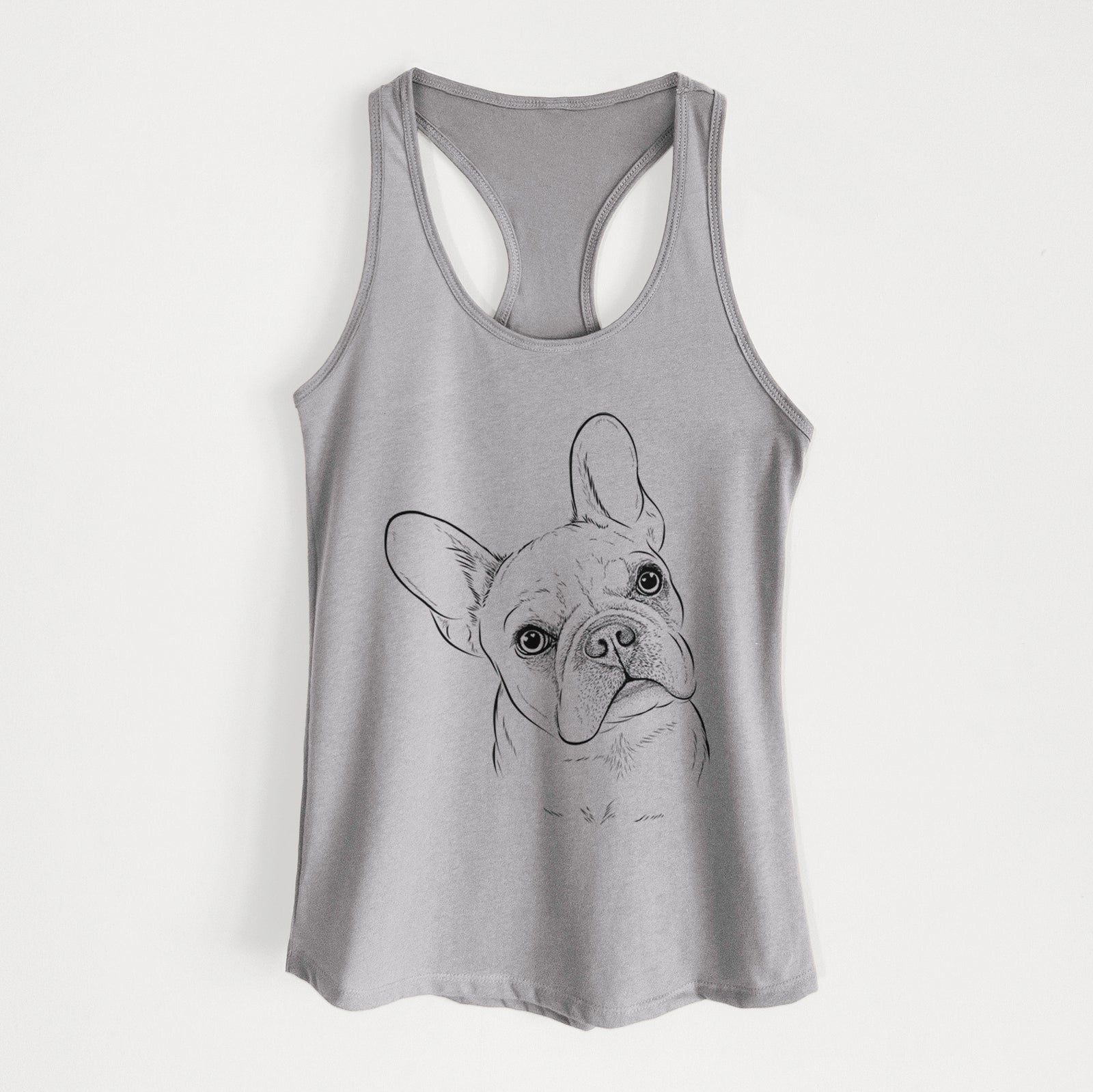 Loki the French Bulldog - Women's Racerback Tanktop