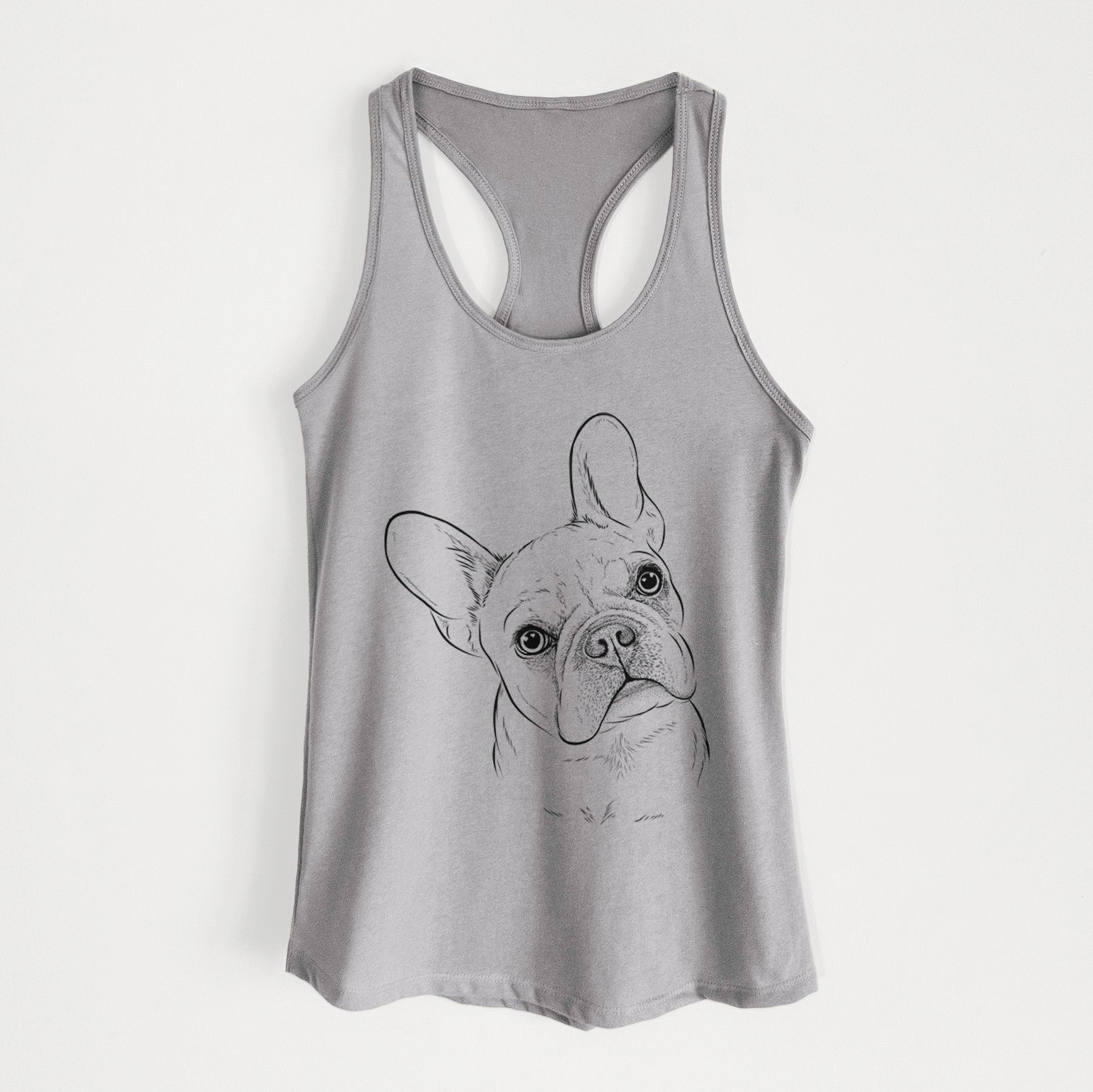 Loki the French Bulldog - Women's Racerback Tanktop