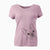 Bare Loki the French Bulldog - Women's V-neck Shirt