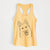 Loki the Husky Shepherd Mix - Women's Racerback Tanktop