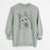 Bare Loki the Husky Shepherd Mix - Unisex Pigment Dyed Crew Sweatshirt