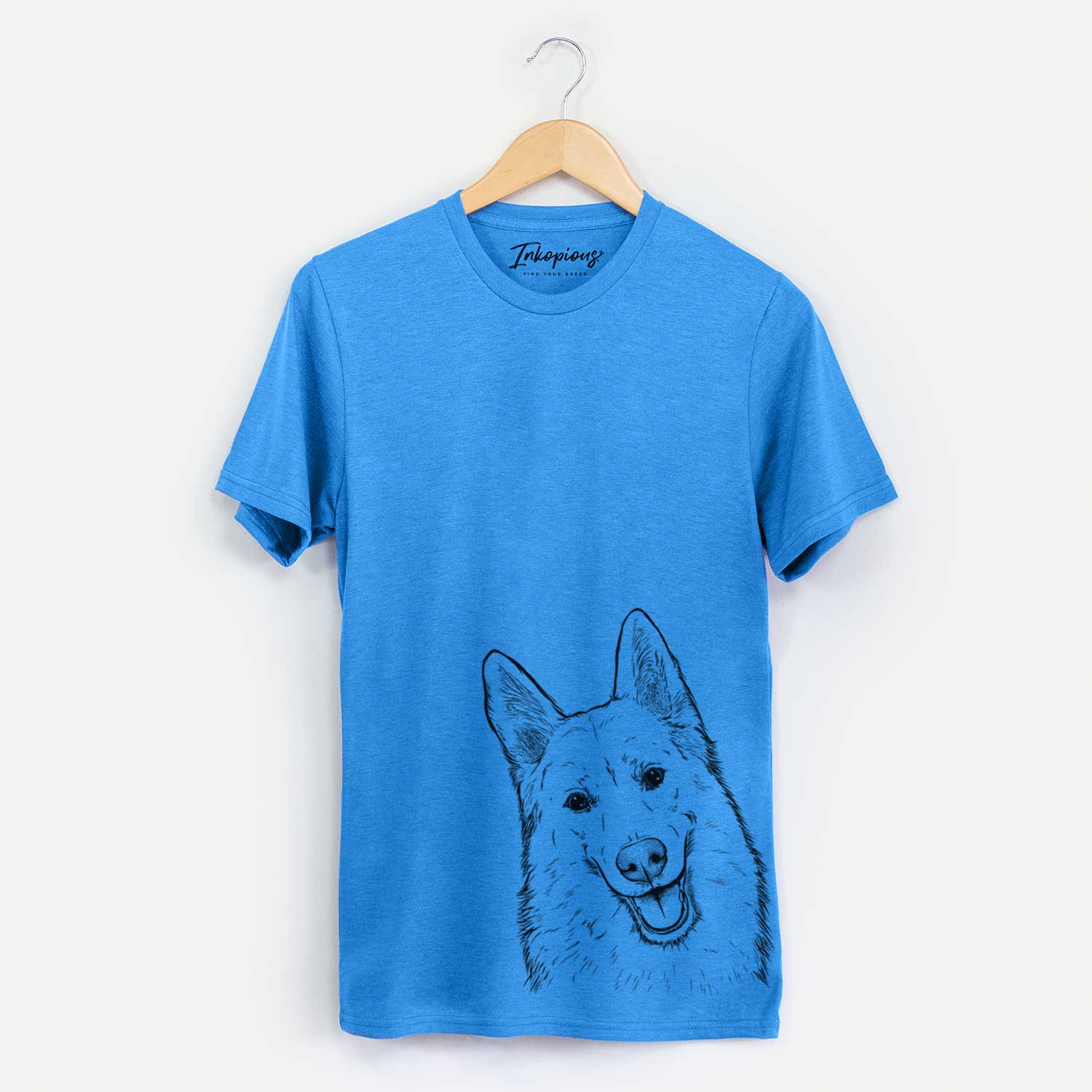 Bare Loki the Husky Shepherd Mix - Unisex Crewneck