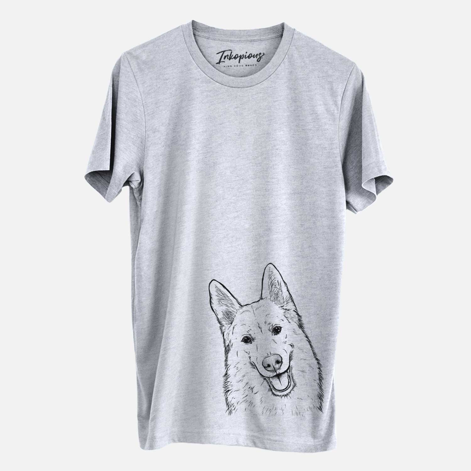 Bare Loki the Husky Shepherd Mix - Unisex Crewneck