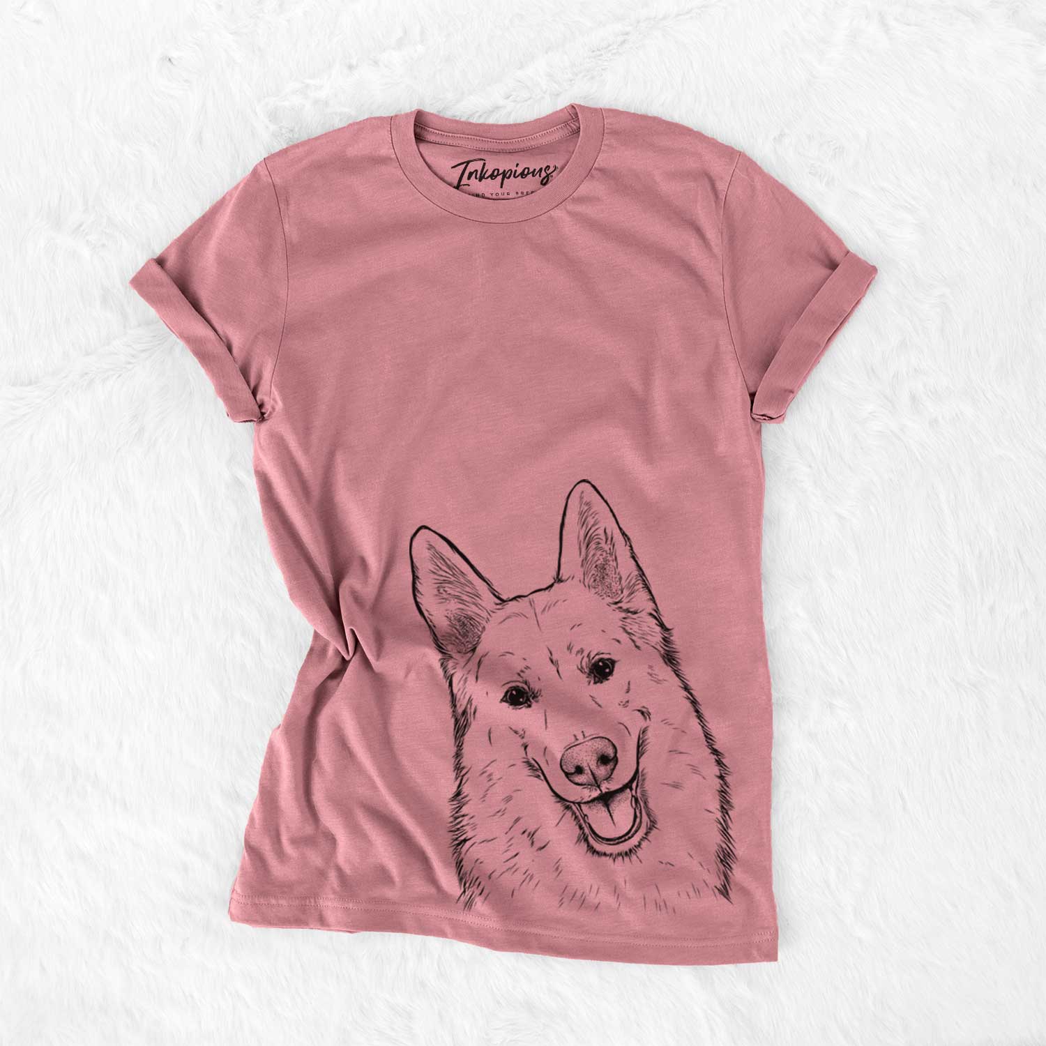 Bare Loki the Husky Shepherd Mix - Unisex Crewneck