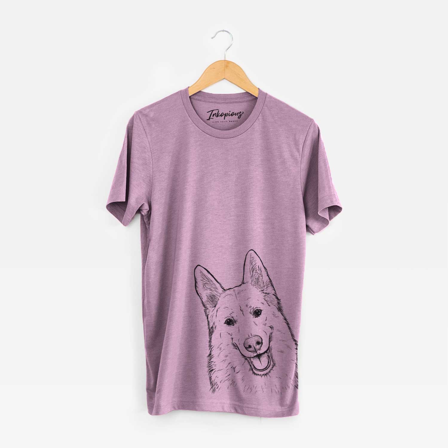 Bare Loki the Husky Shepherd Mix - Unisex Crewneck