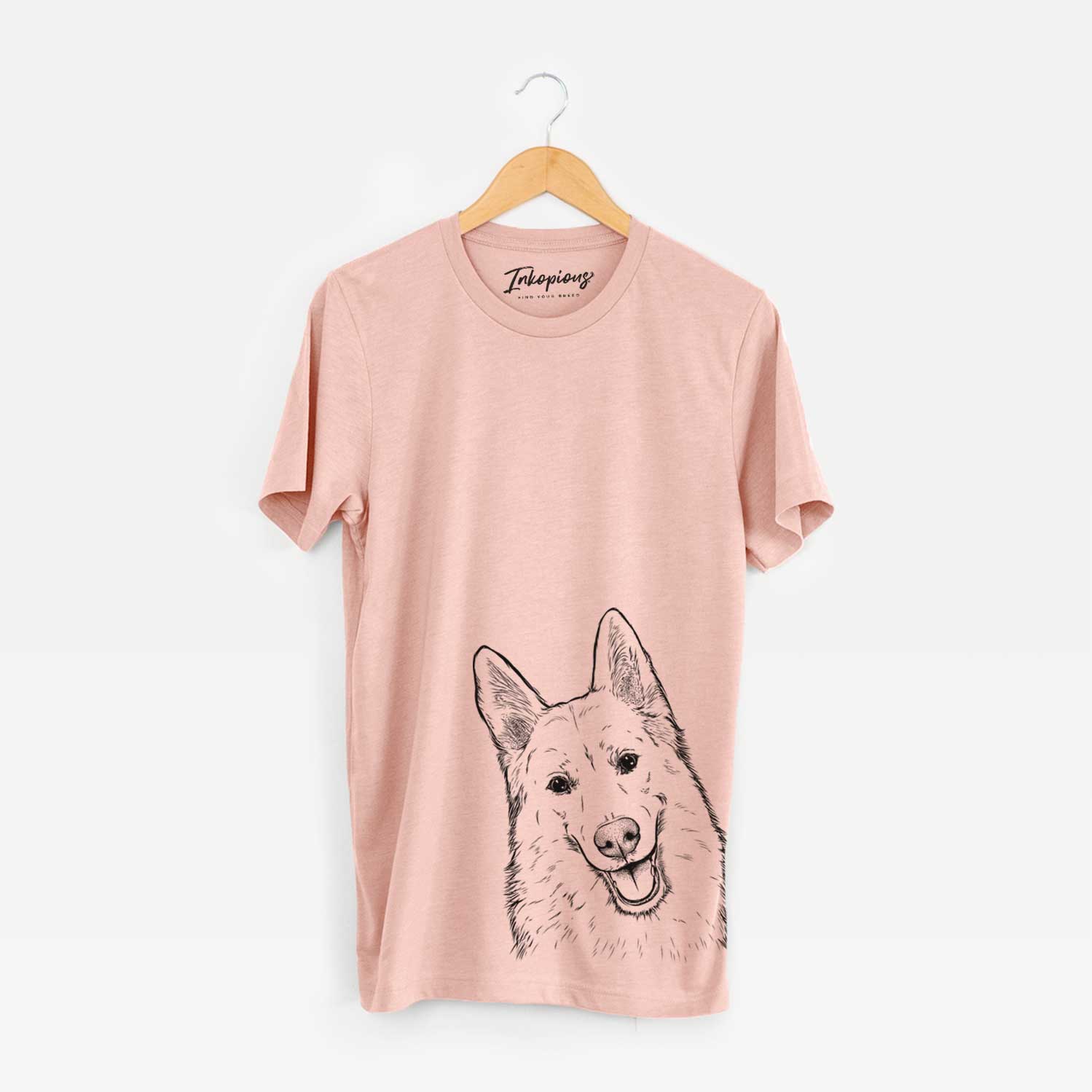 Bare Loki the Husky Shepherd Mix - Unisex Crewneck