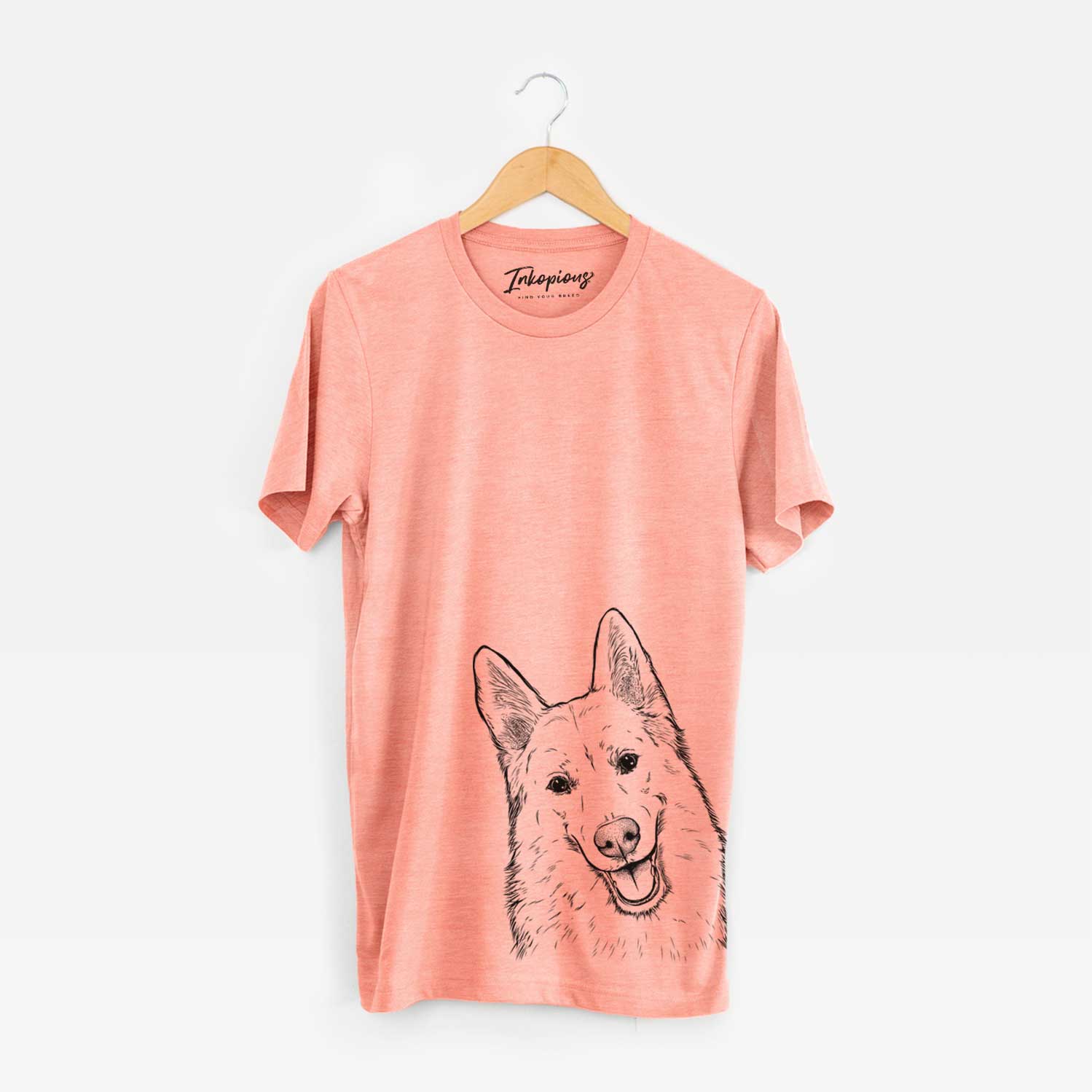 Bare Loki the Husky Shepherd Mix - Unisex Crewneck