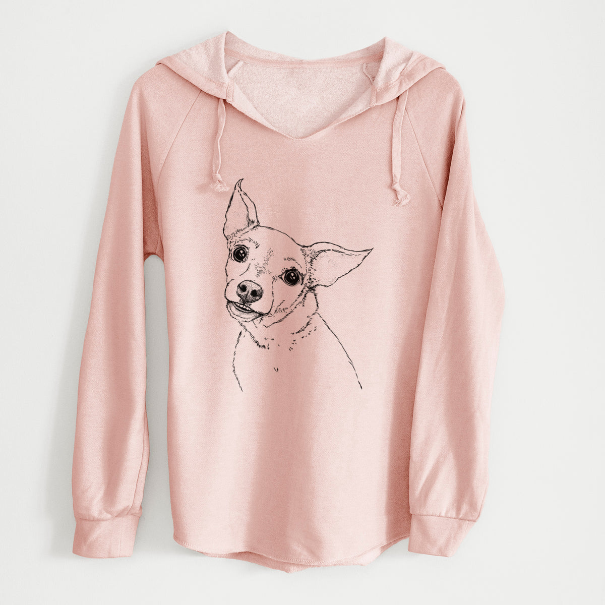 Bare Lola the Chiweenie - Cali Wave Hooded Sweatshirt
